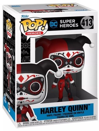 Funko POP! Heroes, figurka kolekcjonerska, DC Super Heroes, Harley Quinn, Glow, 413 Funko POP!