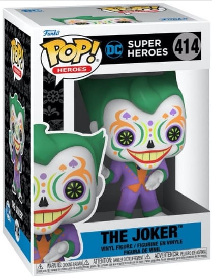 Funko POP! Heroes, figurka kolekcjonerska, DC Super Heroes, The Joker, 414 Funko POP!