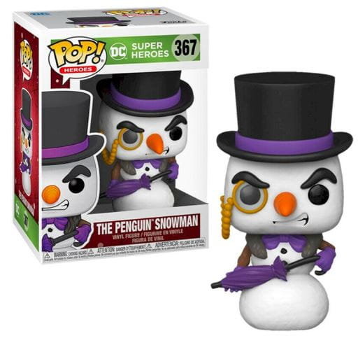 Funko POP! Heroes, figurka kolekcjonerska, DC Super Heroes, The Penguin Snowman, 367 Funko POP!