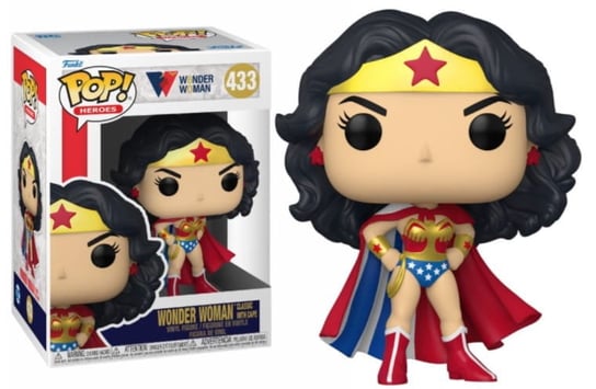 Funko POP! Heroes, figurka kolekcjonerska, Wonder Woman, Classic Cape, 433 Funko POP!