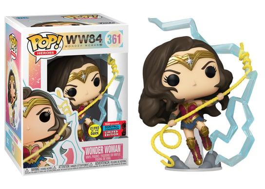Funko POP! Heroes, figurka kolekcjonerska, Wonder Woman, Limitowana Edycja, Glow, 361 Funko POP!