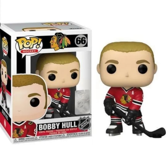 Funko POP! Hockey, figurka kolekcjonerska, Blackhawks, Bobby Hull, 66 Funko POP!