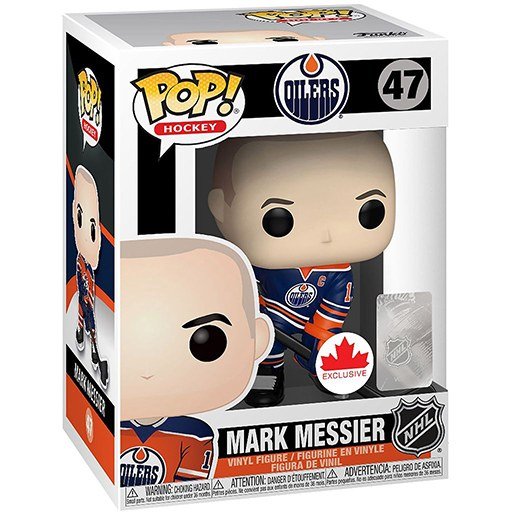 Funko POP! Hockey, figurka kolekcjonerska, Oilers, Mark Messier, Specjalna Edycja, 47 Funko POP!