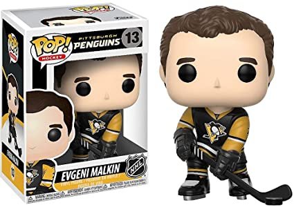 Funko POP! Hockey, figurka kolekcjonerska, Pittsburgh Penguins, Evgeni Malkin, 13 Funko POP!