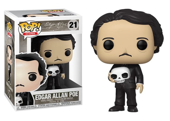 Funko POP! Icons, figurka kolekcjonerska, Edgar Allan Poe, 21 Funko POP!