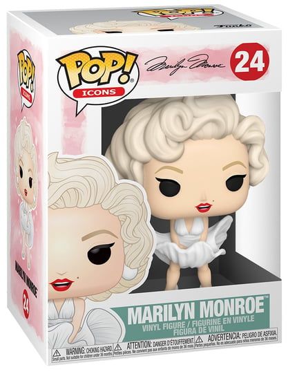 Funko POP! Icons, figurka kolekcjonerska, Marilyn Monroe, 24 Funko POP!