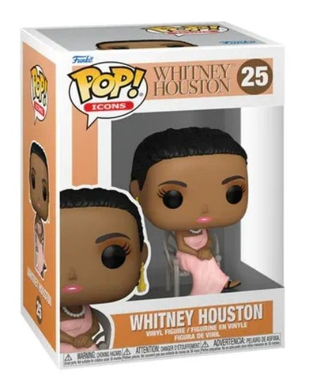 Funko POP! Icons, figurka kolekcjonerska, Whitney Houston, 25 Funko POP!