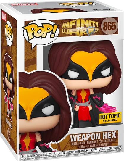 Funko POP! Infinity Warps, figurka kolekcjonerska, Marvel, Weapon Hex, Exclusive, 865 Funko POP!