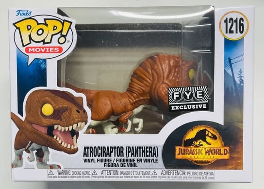Funko Pop! Jurassic World Atrociraptor Panther1216 Funko