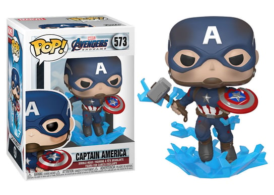 Funko POP! Marvel, figurka kolekcjonerska, Avengers Endgame, Capitan America, 573 Funko POP!
