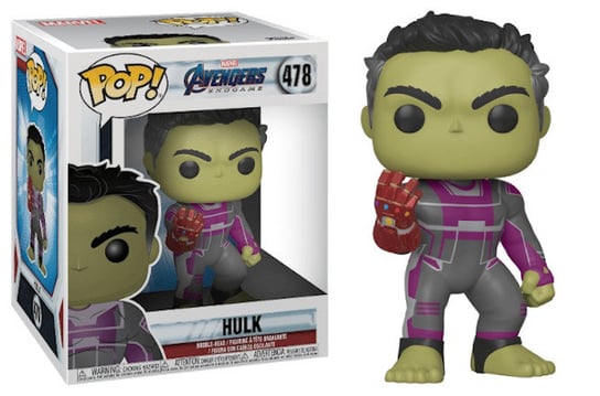 Funko POP! Marvel, figurka kolekcjonerska, Avengers Endgame, Hulk, 478 Funko POP!