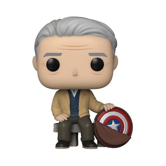 Funko POP! Marvel, figurka kolekcjonerska, Avengers Endgame, Old Man Steve, 915 Funko POP!