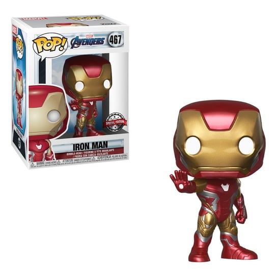 Funko POP! Marvel, figurka kolekcjonerska, Avengers Iron Man, Edycja Limitowana, 467 Funko POP!