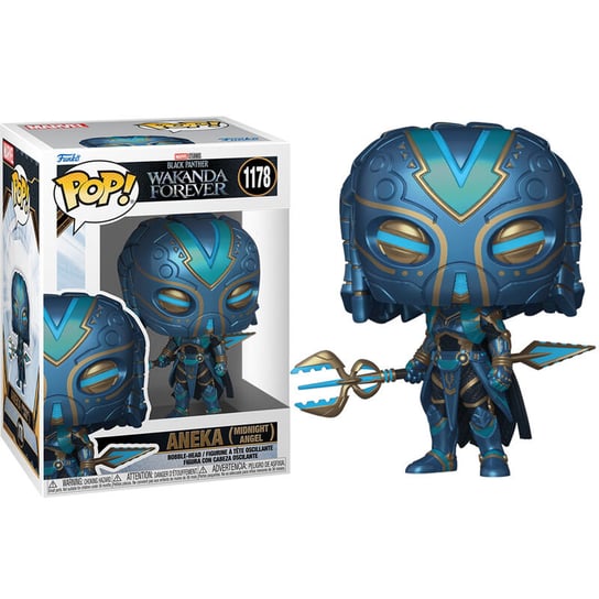 Funko POP! Marvel, figurka kolekcjonerska, Black Panther Wakanda Forever, Aneka (Midnight Angel), 1178 Funko POP!