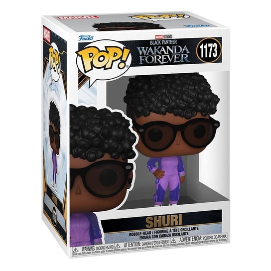 Funko POP! Marvel, figurka kolekcjonerska, Black Panther: Wakanda Forever, Shuri., 1173 Funko POP!