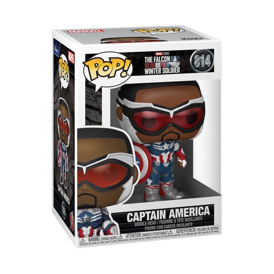 Funko POP! Marvel, figurka kolekcjonerska, Capitan America, 814 Funko POP!