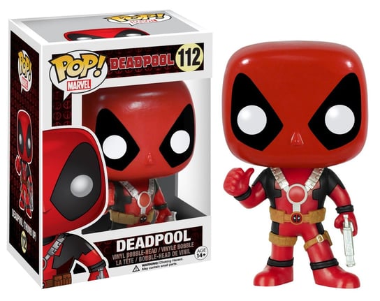 Funko POP! Marvel, figurka kolekcjonerska, Deadpool, 112 Funko POP!