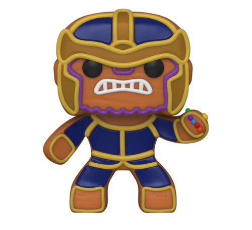 Funko POP! Marvel, figurka kolekcjonerska, Gingerbread Thanos, Exclusive, 951 Funko POP!