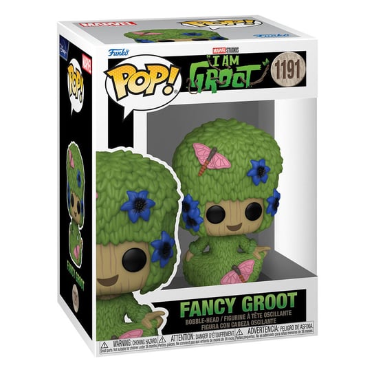 Funko POP! Marvel, figurka kolekcjonerska, I'm Groot, Fancy Groot, 1191 Funko POP!