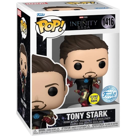 Funko POP! Marvel, figurka kolekcjonerska, Infinity Saga, Tony Stark, 1416 Funko POP!