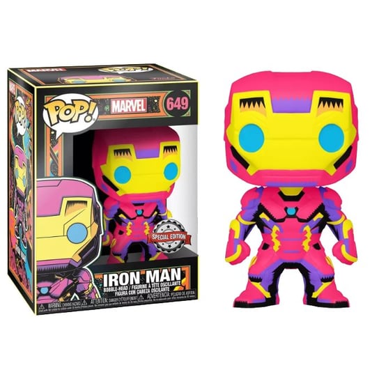 Funko POP! Marvel, figurka kolekcjonerska, Iron Man, Specjalna Edycja, 649 Funko POP!