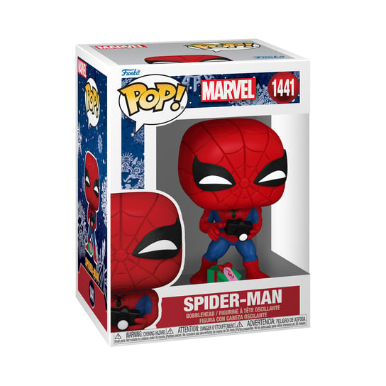 Funko POP! Marvel, figurka kolekcjonerska, POP Marvel: Spiderman w/Open gift Funko POP !