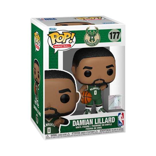 Funko POP! Marvel, figurka kolekcjonerska, POP NBA: Bucks- Damian Lillard Funko POP !