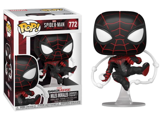 Funko POP! Marvel, figurka kolekcjonerska, Spider-Man, Miles Morales, 772 Funko POP!