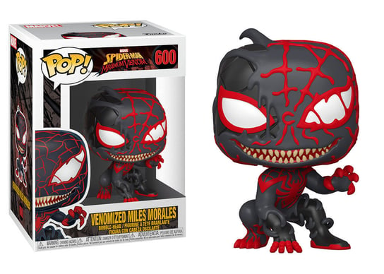 Funko POP! Marvel, figurka kolekcjonerska, Spider Man, Venomized Miles Morales, 600 Funko POP!