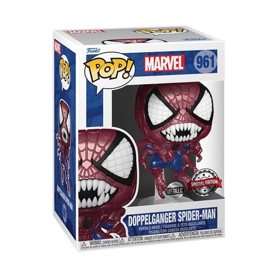 Funko POP! Marvel, figurka kolekcjonerska, Spiderman Doppelganger, 961 Funko POP!