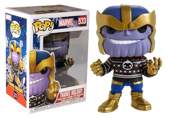 Funko POP! Marvel, figurka kolekcjonerska, Thanos (Holiday), 533 Funko POP!