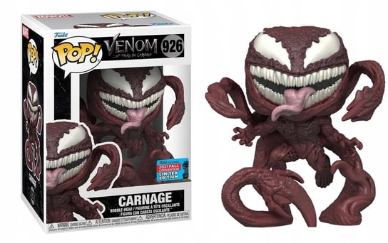 Funko POP! Marvel, figurka kolekcjonerska, Venom, Carnage, Limitowana Edycja, 926 Funko POP!