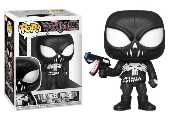 Funko POP! Marvel, figurka kolekcjonerska, Venom, Venomized Punisher, 595 Funko POP!