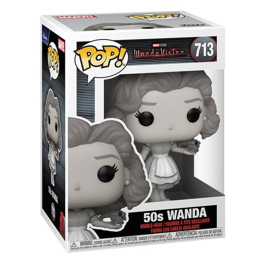 Funko POP! Marvel, figurka kolekcjonerska, Wanda Vision, 50s Wanda, 713 Funko POP!