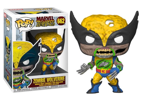 Funko POP! Marvel, figurka kolekcjonerska, Zombie Dr. Wolverine, 662 Funko POP!
