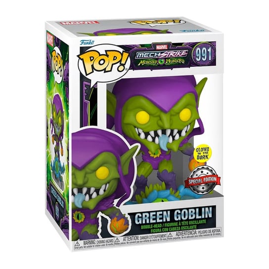 Funko Pop! Marvel Mechstrike Green Goblin 991 Glow Funko