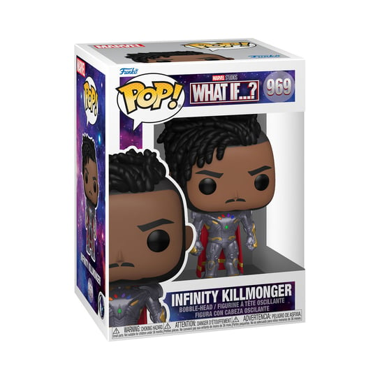 Funko POP! Marvel What If…?, figurka kolekcjonerska, Infinity Killmonger, 969 Funko POP!