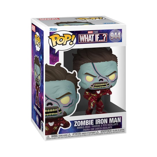 Funko POP! Marvel What If…?, figurka kolekcjonerska, Zombie Iron-Man, 944 Funko POP!