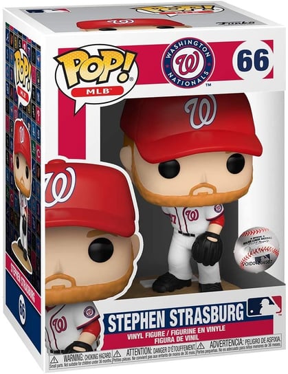 Funko POP! MLB, figurka kolekcjonerska, Nationals, Stephen Strasburg, 66 Funko POP!