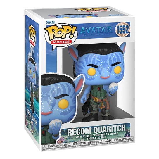 Funko POP! Movies, figurka kolekcjonerska, Avatar, Recom Quaritch, 1552 Funko POP!