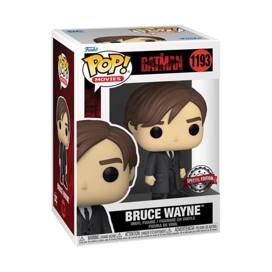 Funko POP! Movies, figurka kolekcjonerska, Batman, Bruce Wayne, Specjalna Edycja, 1193 Funko POP!