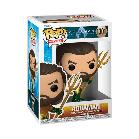 Funko POP! Movies, figurka kolekcjonerska, DC, Aquaman, 1301 Funko POP!