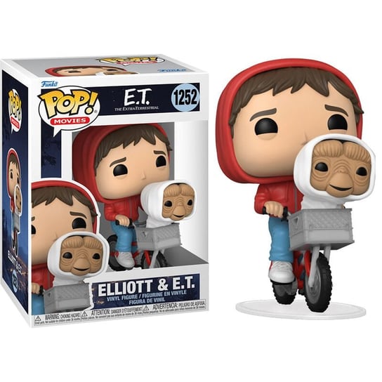 Funko POP! Movies, figurka kolekcjonerska, E.T., Elliot&E.T., 1252 Funko POP!