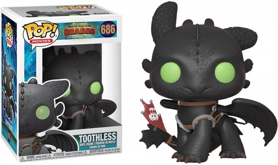 Funko POP! Movies, figurka kolekcjonerska, How To Train Your Dragon, Toothless, 686 Funko POP!