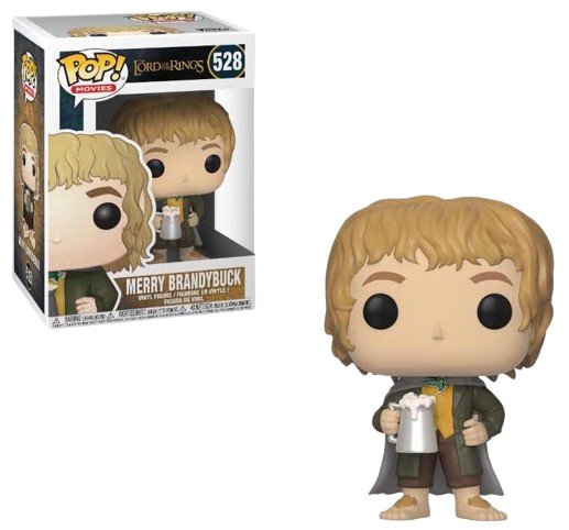 Funko POP! Movies, figurka kolekcjonerska, Lord Of The Rings, Merry Brandybuck, 528 Funko POP!