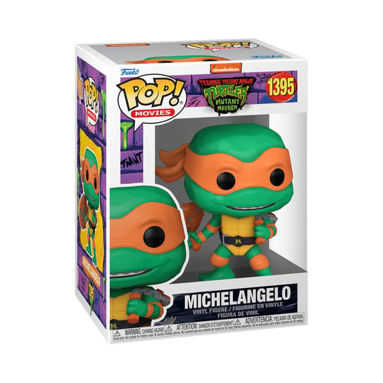 Funko POP! Movies, figurka kolekcjonerska, Teenage Mutant Ninja Turtles, Michelangelo, 1395 Funko POP!