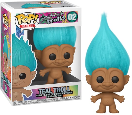 Funko POP! Movies, figurka kolekcjonerska, Trolls, Teal Troll 02 Funko POP!