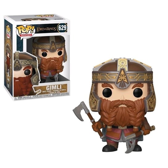 Funko POP! Movies, figurka kolekcjonerska, Władca Pierścieni, Gimli, 629 Funko POP!