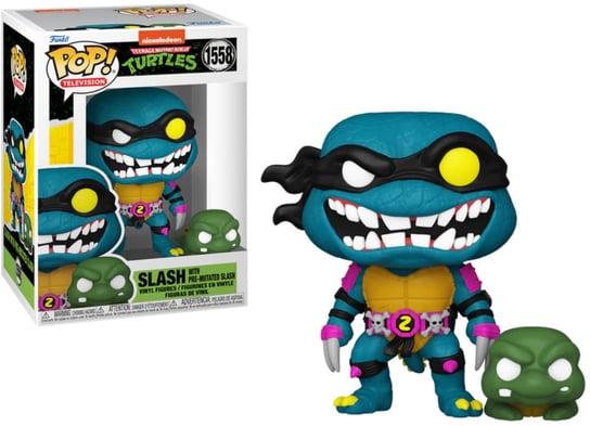 funko pop! ninja turles buddy 1558 slash & pre-mutated slash Funko POP !