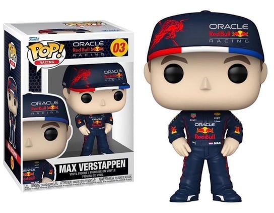 Funko POP! Oracle Red Bull Racing, figurka kolekcjonerska, Max Verstappen, 03 Inna marka